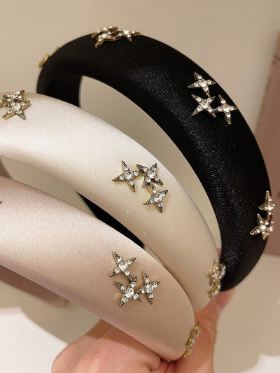 diadema con estrellas