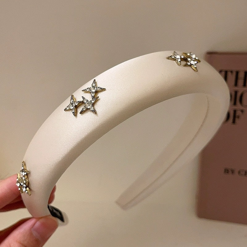 diadema con estrellas