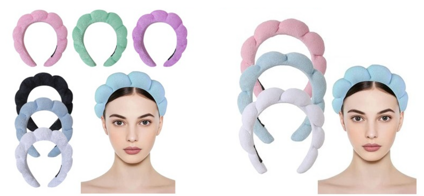 diadema para limpieza facial